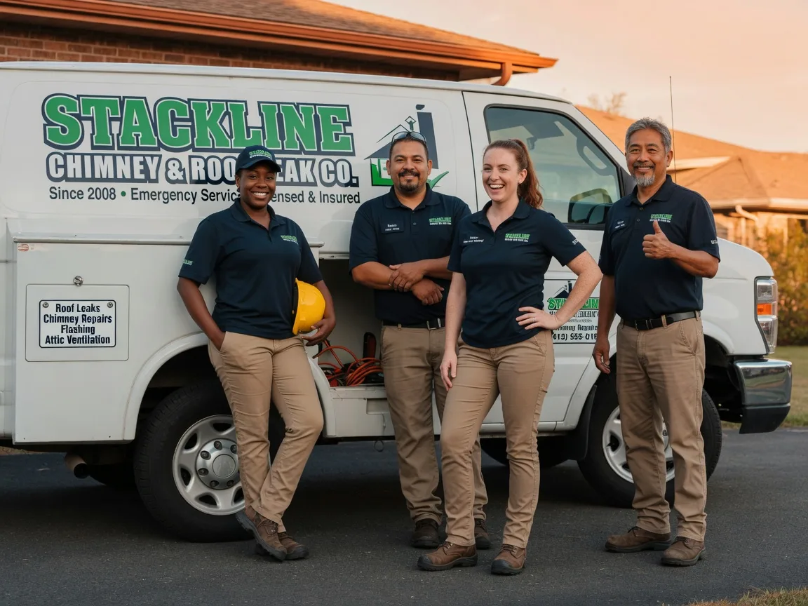 Chimney flashing repair company in Worthville, KY